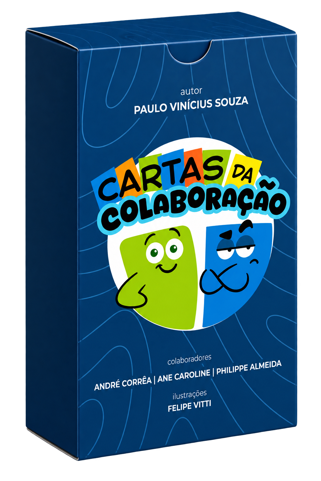 Caixa do baralho Cartas da Colaboração